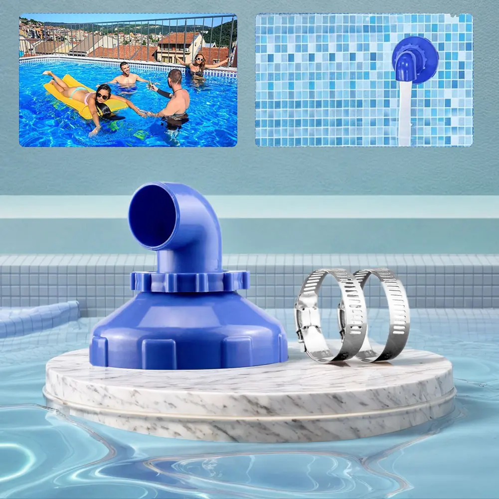 Rotatable Pool Inlet Nozzle 360° Swivel Swimming Pool Return Jet Replacement Pool Nozzle for Intex Swimming Pool Accessories