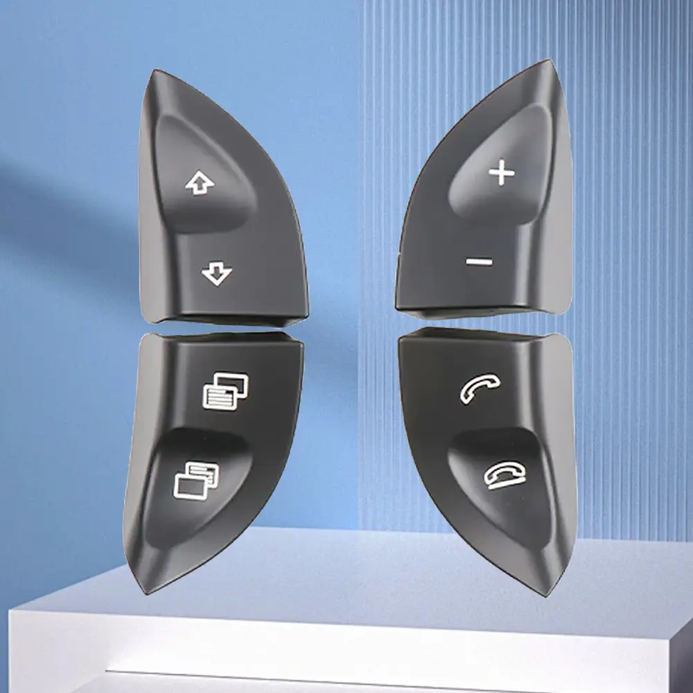 Steering Wheel Control Button Switch Cover 2208210679 Multi-function Steering Wheel Switch Control Key for Benz S CL W220 W215