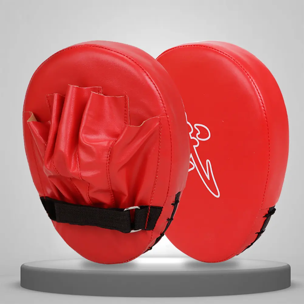 Boxing Hand Target PU Leather Punching Mitts Wear Resistant Boxing Focus Pads Kickboxing Pads for Boxing MMA Muay Thai