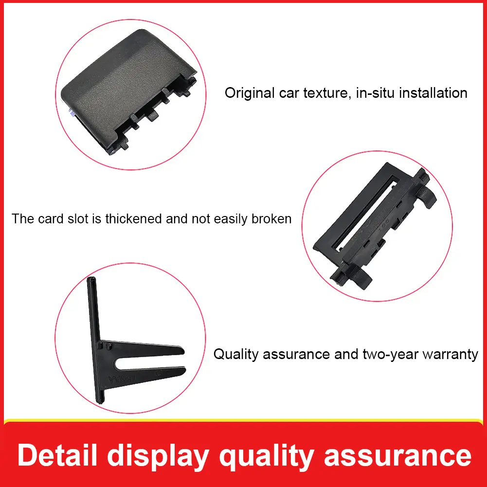 A/C Air Conditioning Vent Outlet Tab Clip OEM 1668300054/1668300154/1668300554 AC Vent Slider Fit for Mercedes Benz W166 W292