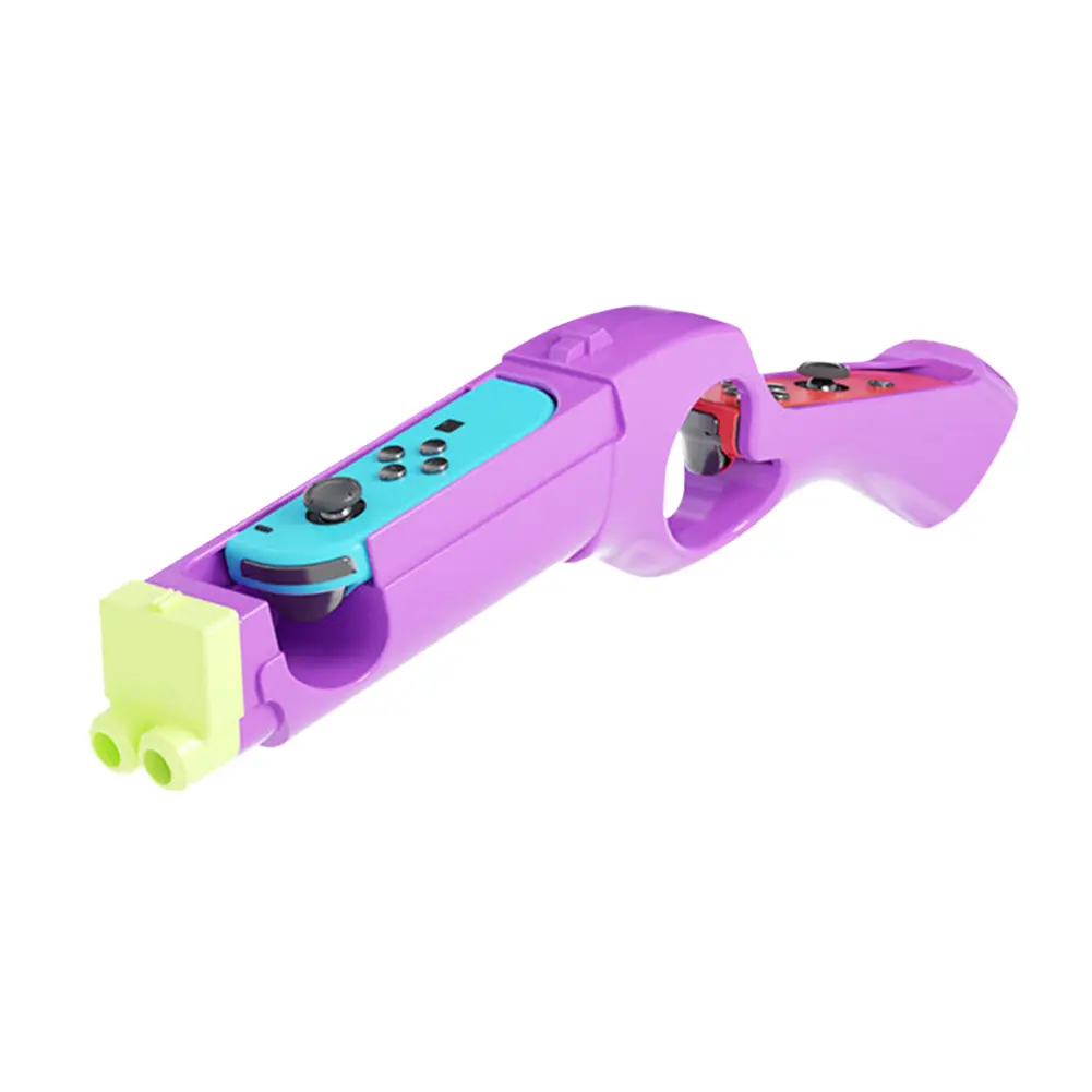 Gun Grips Handle Joystick Holder Easy Install Controller Handle Gamepad Bracket Portable Gaming Accessories for Switch OLED