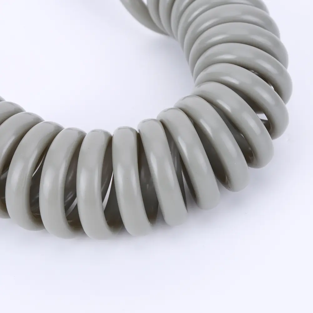 2/3/4 Meters Spring Shower Hose Flexible Connect Pipe Plastic Soft Hose Tube Anti-wrap for Bathroom Water Toilet Bidet Sprayer