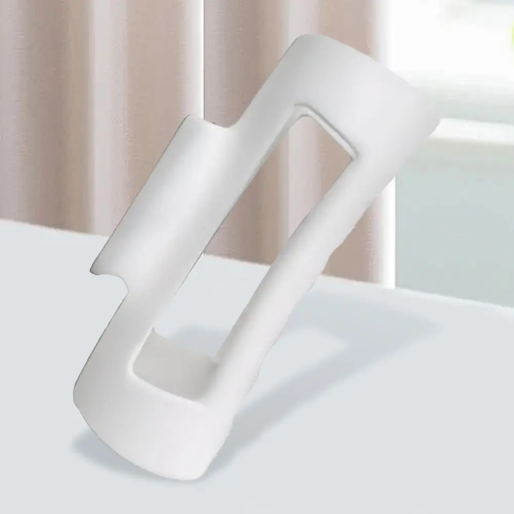 1-4Pcs Safe Soft Silicone Shark Clip Square Anti Collision Protection for The Back of The Head Anti Fall Women's Hair Clip