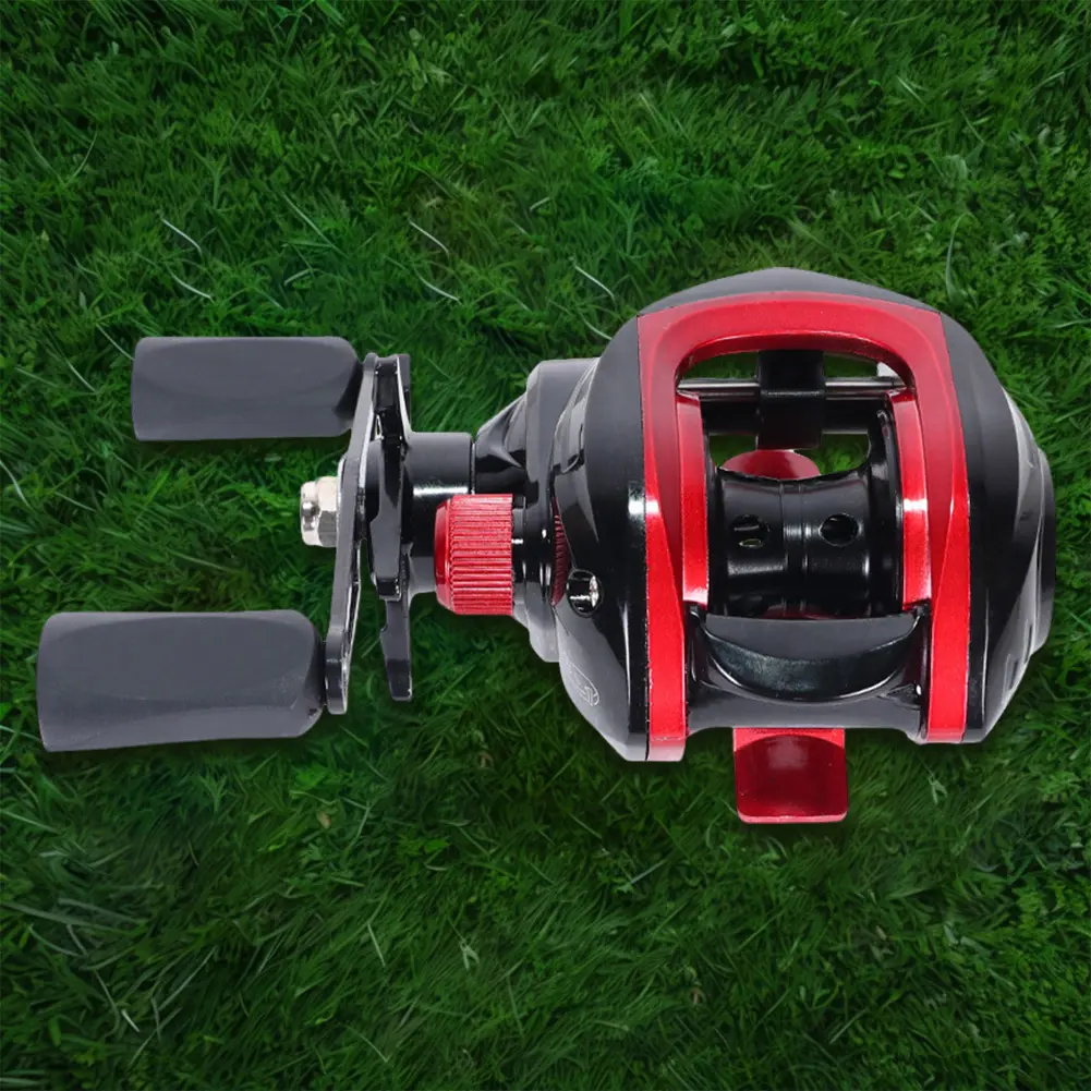 Baitcasting Reel 7.2/1 Gear Ratio Baitcasting Fishing Reel Magnetic Brake System High Speed Fishing Reel Right Left Hand