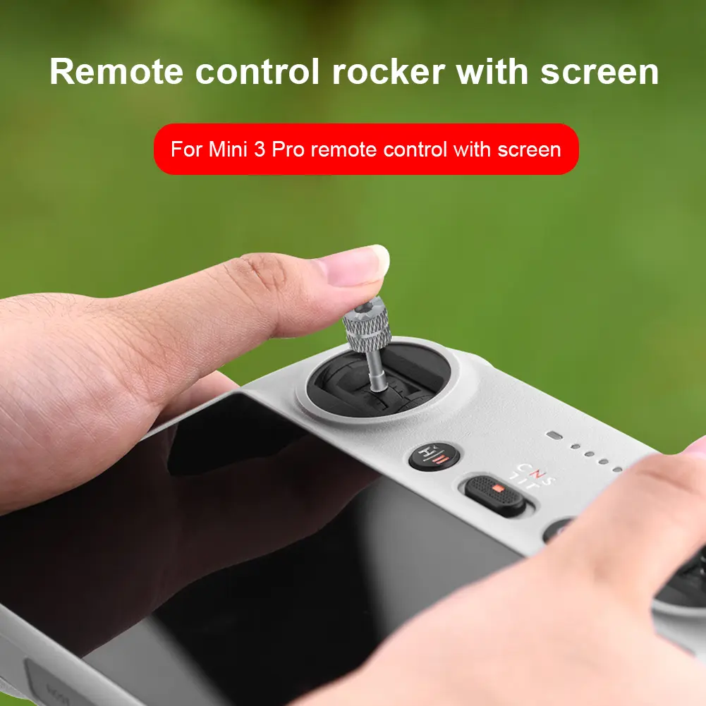 Aluminum Alloy Joystick Rocker Wear Resistant Remote Controller Thumb Rocker Lightweight Drone Accessories for DJI Mini 3 Pro