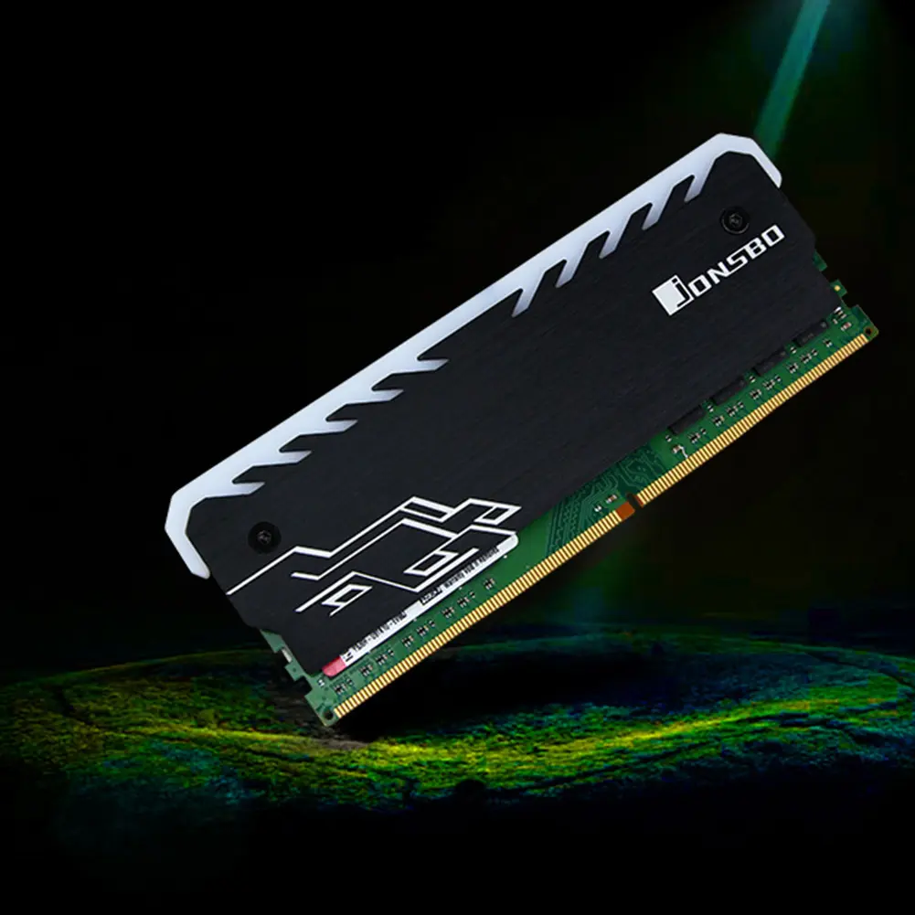 Classic RGB RAM Heatsink  Practical Multi-functional Desktop PC DDR DDR3 DDR4 Memory Cooling Heat Spreader Cooler
