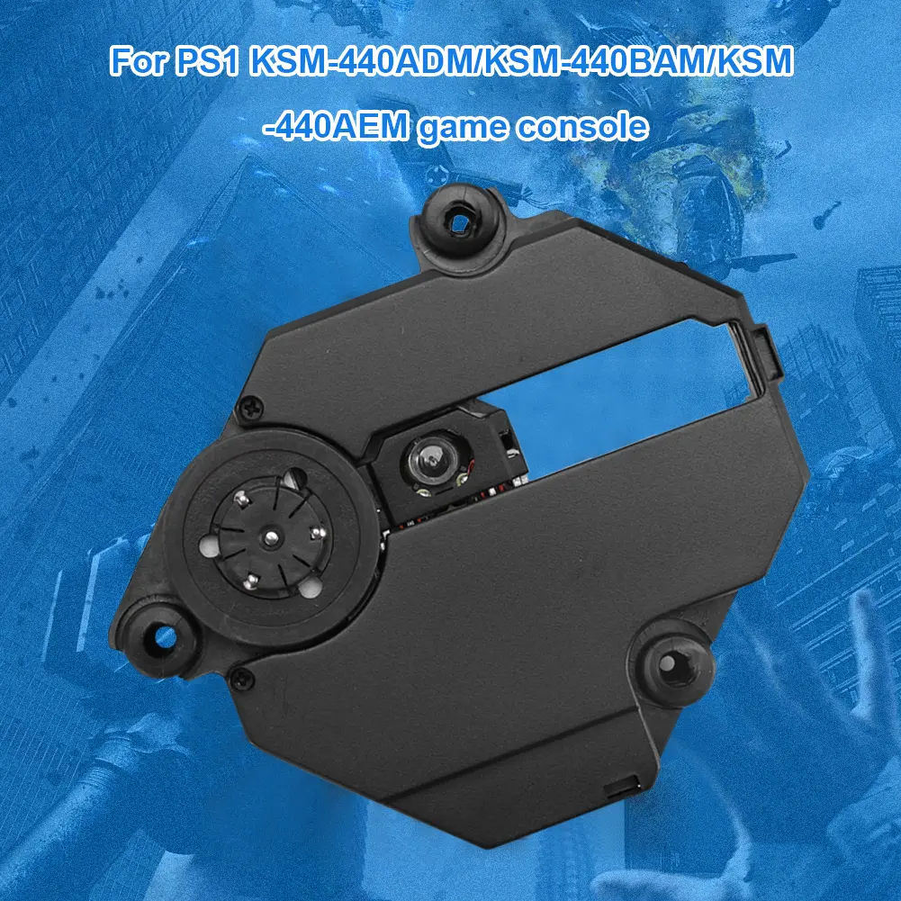 Plastic Optical  Lens Replacement Component ABS Game Console Lasers Lens Anti Fall for PS1 KSM-440AEM/KSM-440BAM/KSM-440ADM