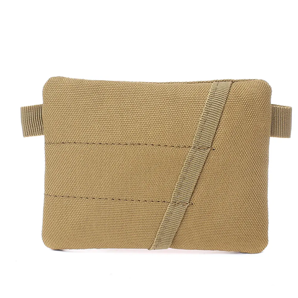Hot Sale Coin Purses Skillful Manufacture EDC Molle Wallet Waterproof Portable Zipper Waist Pouch Bag for Outdoor Camping