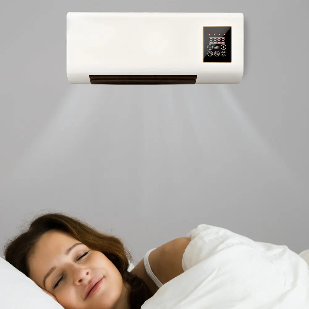 Wall Mounted Air Conditioner Heater Smart Constant Temperature Mini Air Conditioner with Remote Control Heater Air Conditioner
