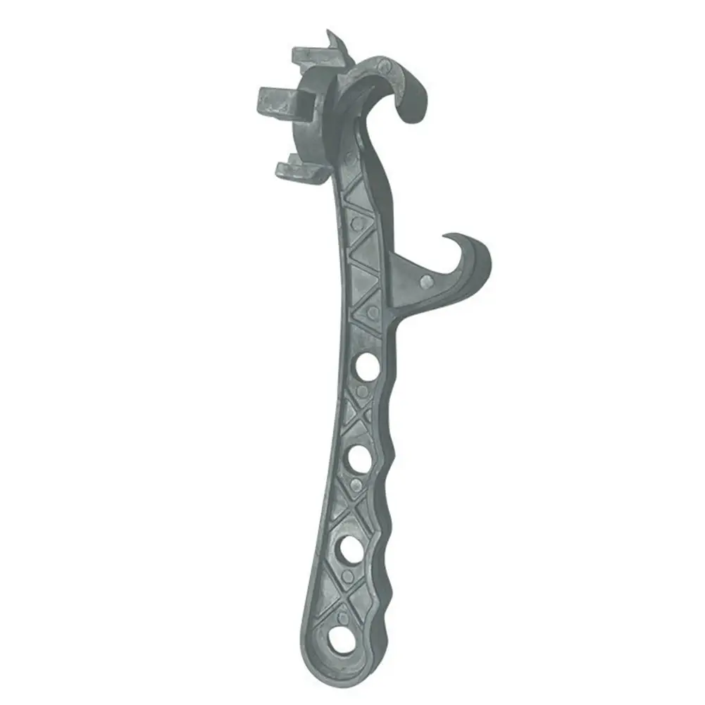 Metal Can Opener Lid Tool Silver Buckets Lid Wrench Aluminum Alloy Oil Drum Driver Lid Can Opener Home Hand Opener Removal Tool