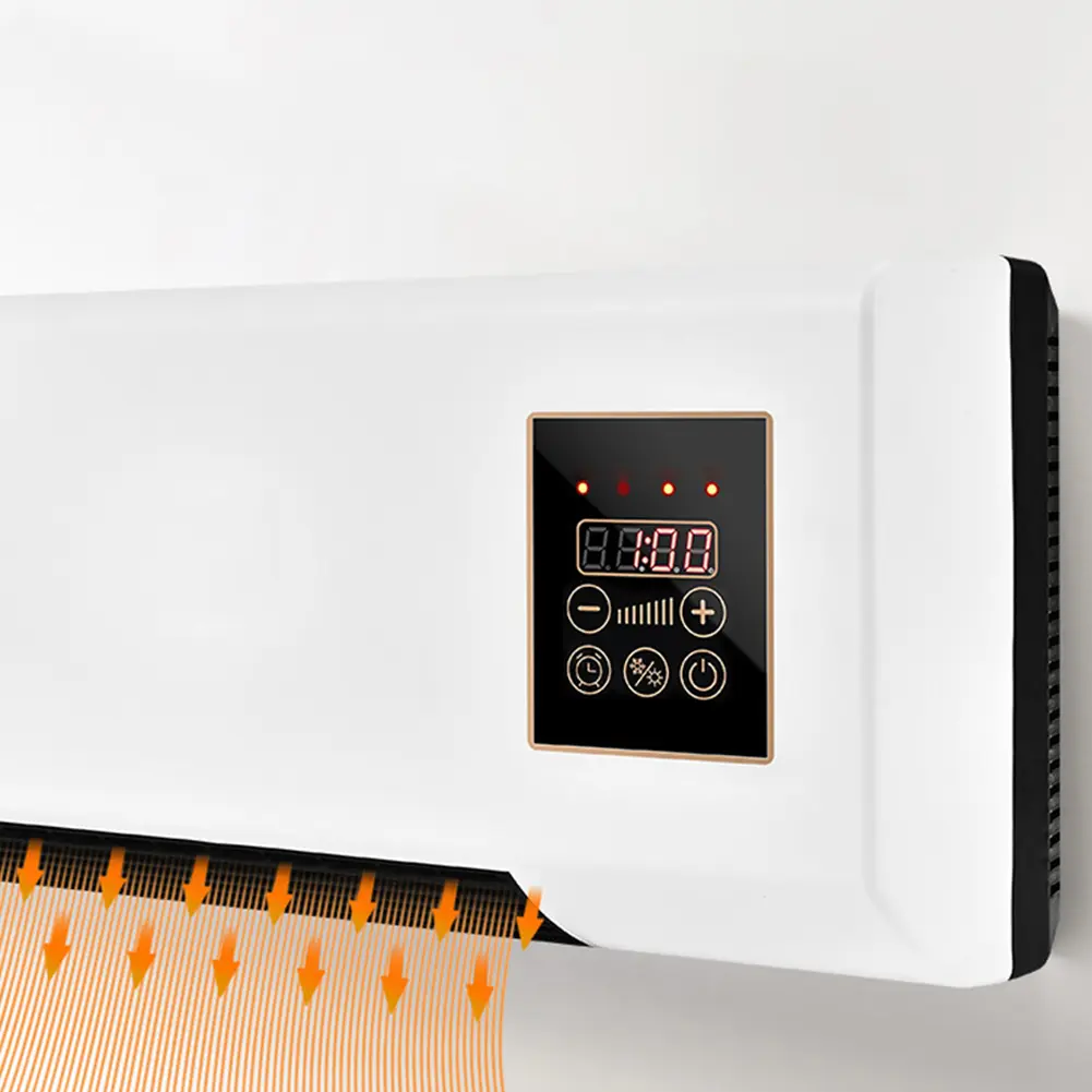 Wall Mounted Air Conditioner Heater Smart Constant Temperature Mini Air Conditioner with Remote Control Heater Air Conditioner