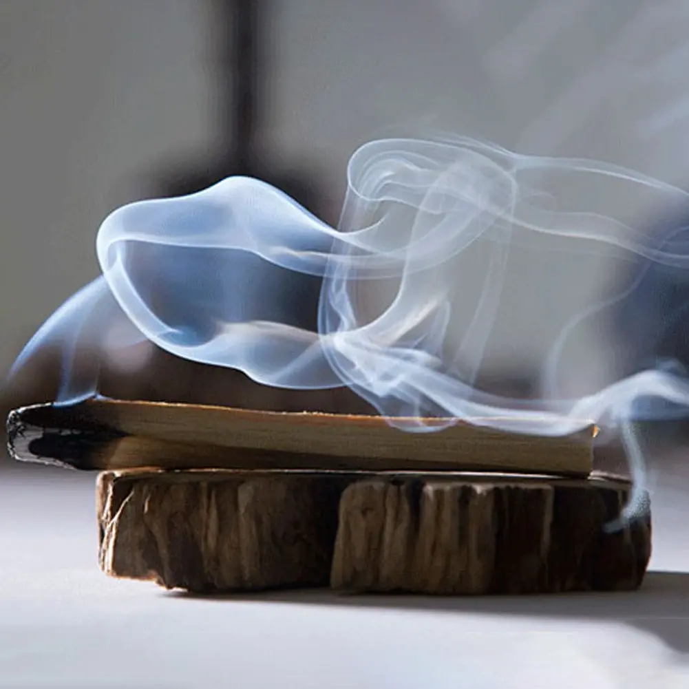 1-4PCS Palo Santo Natural Incense Sticks Aromatherapy Burn Sticks No Fragrance Incense Wooden Smudge Sticks for Home Living Room