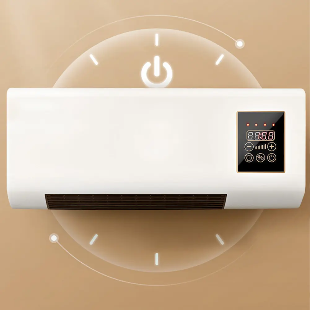 Wall Mounted Air Conditioner Heater Smart Constant Temperature Mini Air Conditioner with Remote Control Heater Air Conditioner