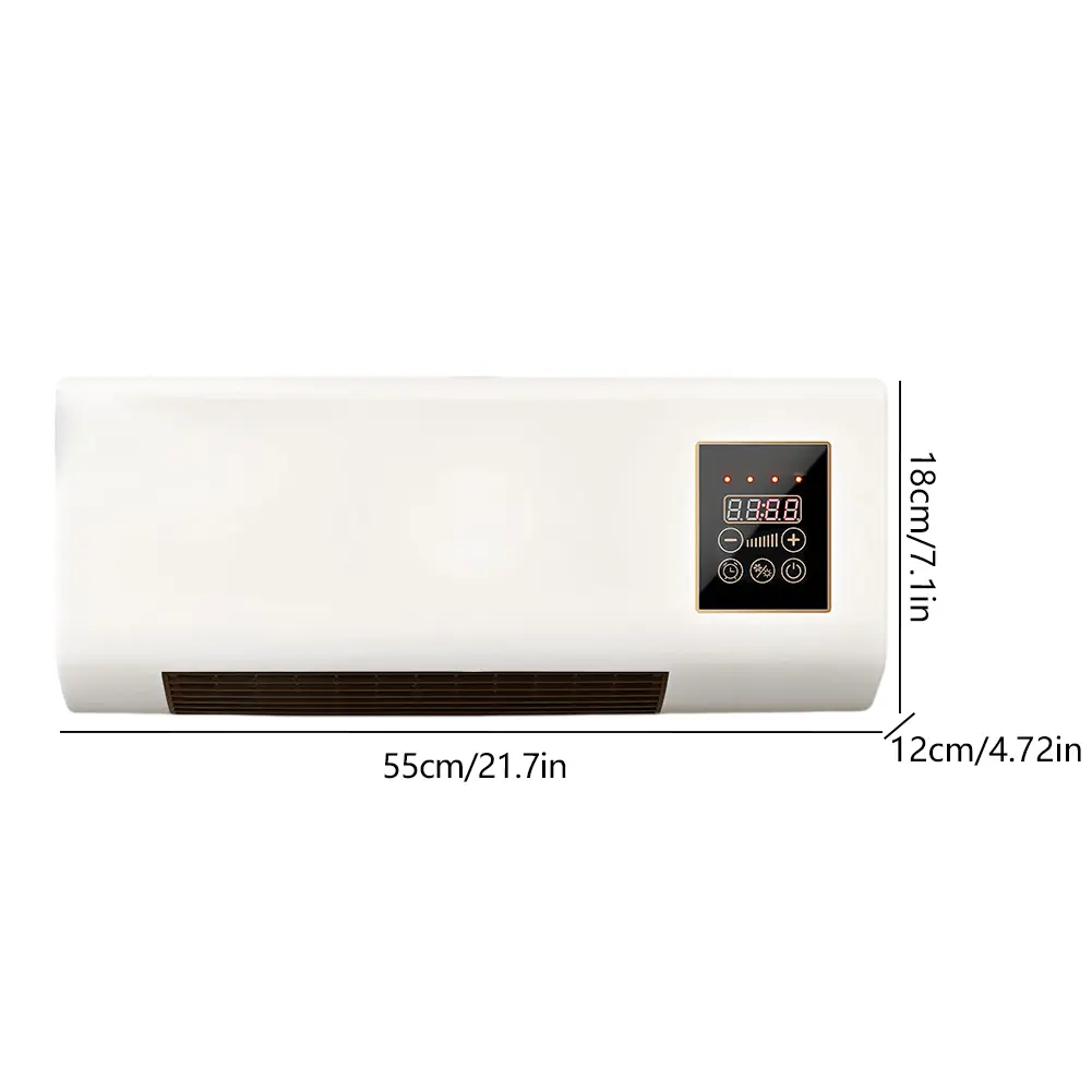 Wall Mounted Air Conditioner Heater Smart Constant Temperature Mini Air Conditioner with Remote Control Heater Air Conditioner