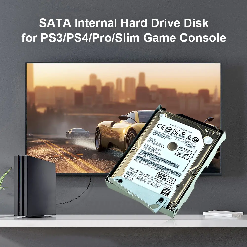 500GB/640GB/750GB 2.5" SATA Internal Hard Drive Disk For PS3/PS4/Pro/Slim Game Console For Sony HDD HD Harddisk 300M/S Silver