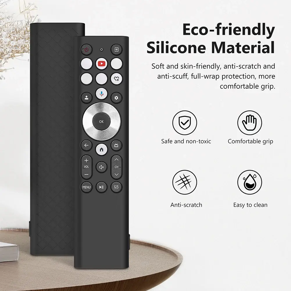 Silicone Protective Case for Hisense ERF6A80 ERF6G80H ERF6F80H Silicone Sleeve TV Remote Controller Cover Soft Protector