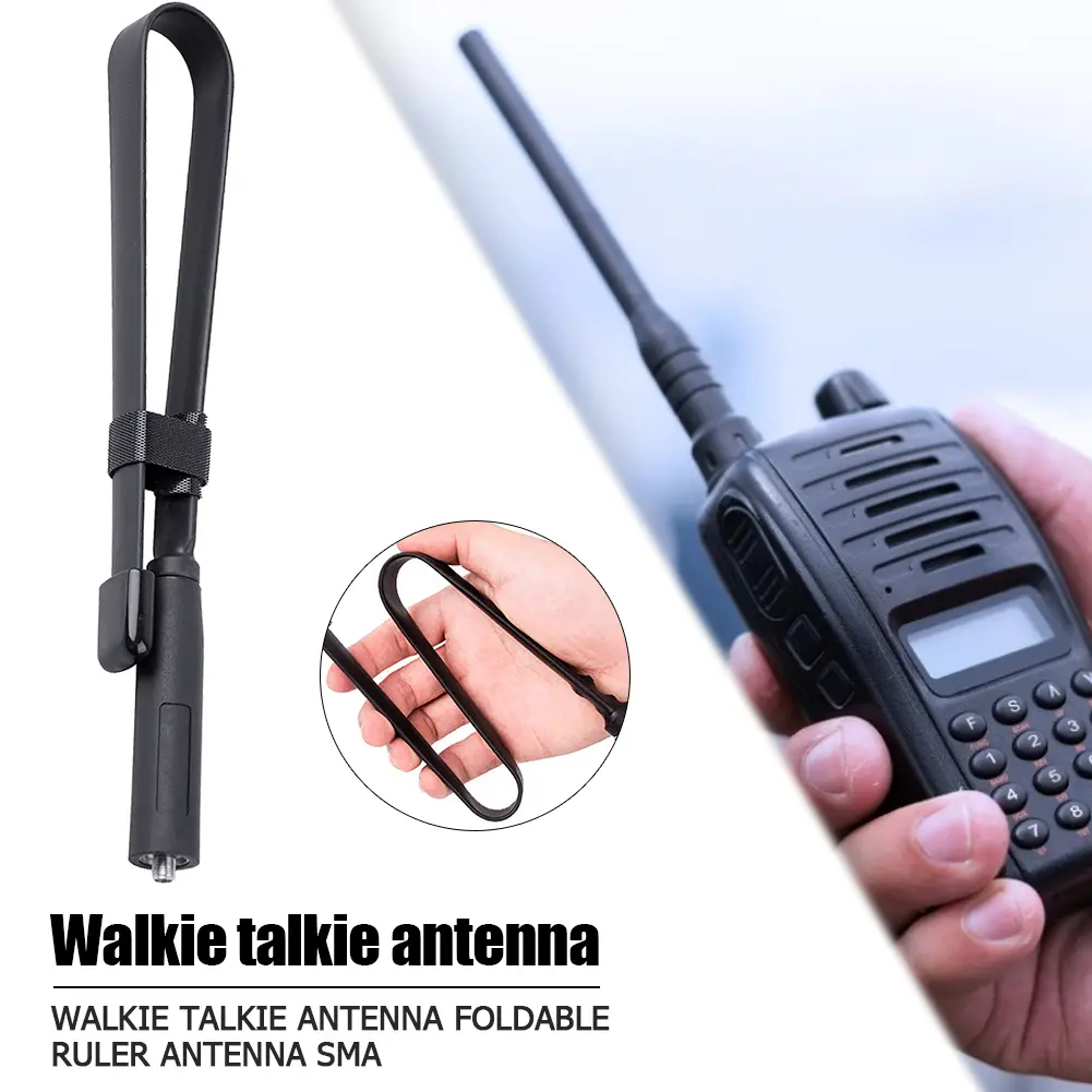 Walkie Talkie Foldable Antenna for Baofeng UV-5R UV-82 SMA-F Radio Accessories