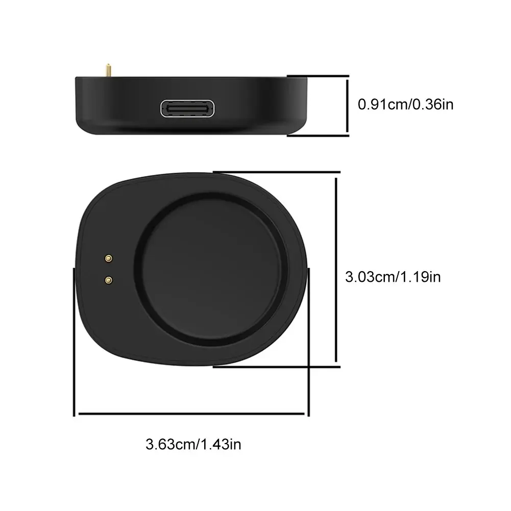 Charger for Amazfit T-Rex 3 A2322/Amazfit Balance A2286 Smart Watch Charging Dock Replacement Magnet Converter