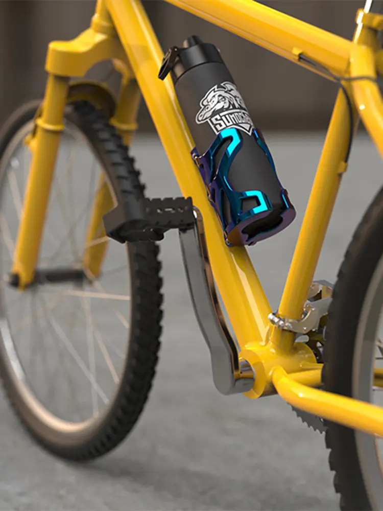 Bike Drink Water Bottle Holder with Hexagonal Wrench Tool Multipurpose Motorcycle Bicycle Cycling Supplies Equipment