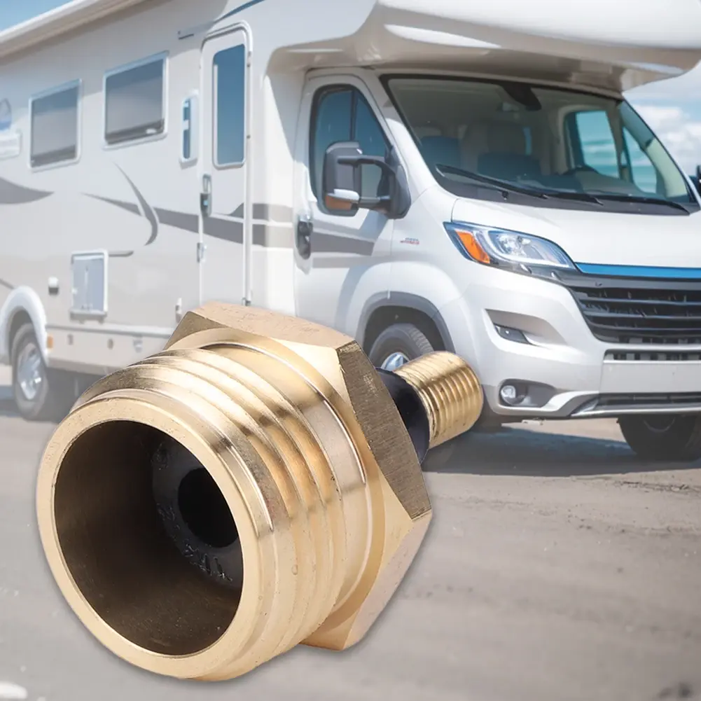 1/2pcs Brass Quick Connect RV Blow Out Plug Helps Clear The Water Lines in RV for Campers Motorhomes and Travel Trailers