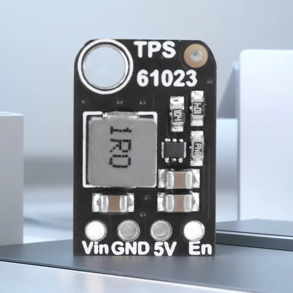 TPS61023 Mini Boost Module 5V 1A Boost Regulator Voltage Regulator Boost Module  Automatic PFM Operation Mode From 2-5VDC To 5V