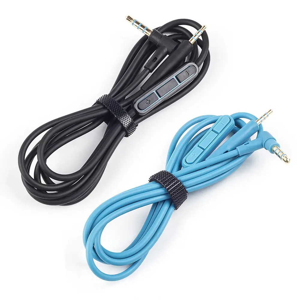 Audio Extension Cable 2.5mm To 3.5mm with in Line Mic Volume Control Extension Wire Audio Cable for Bose QC25/QC25i Headphones
