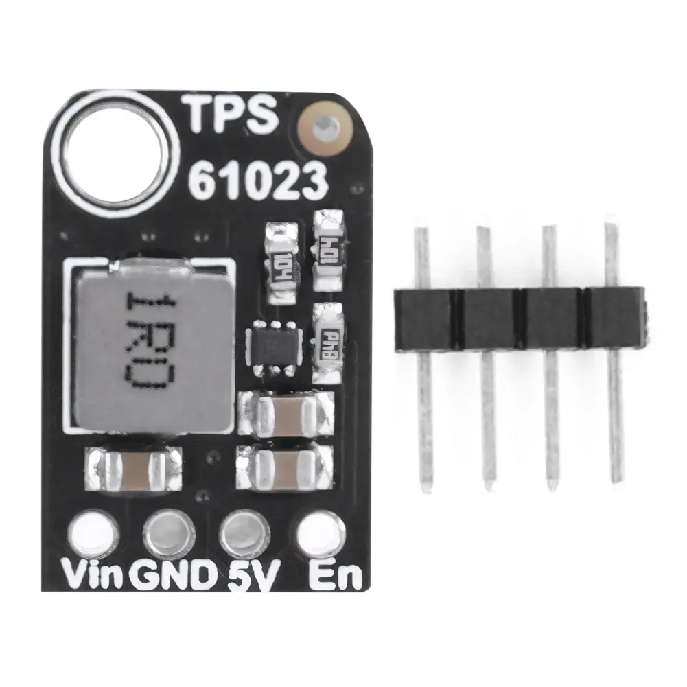 TPS61023 Mini Boost Module 5V 1A Boost Regulator Voltage Regulator Boost Module  Automatic PFM Operation Mode From 2-5VDC To 5V
