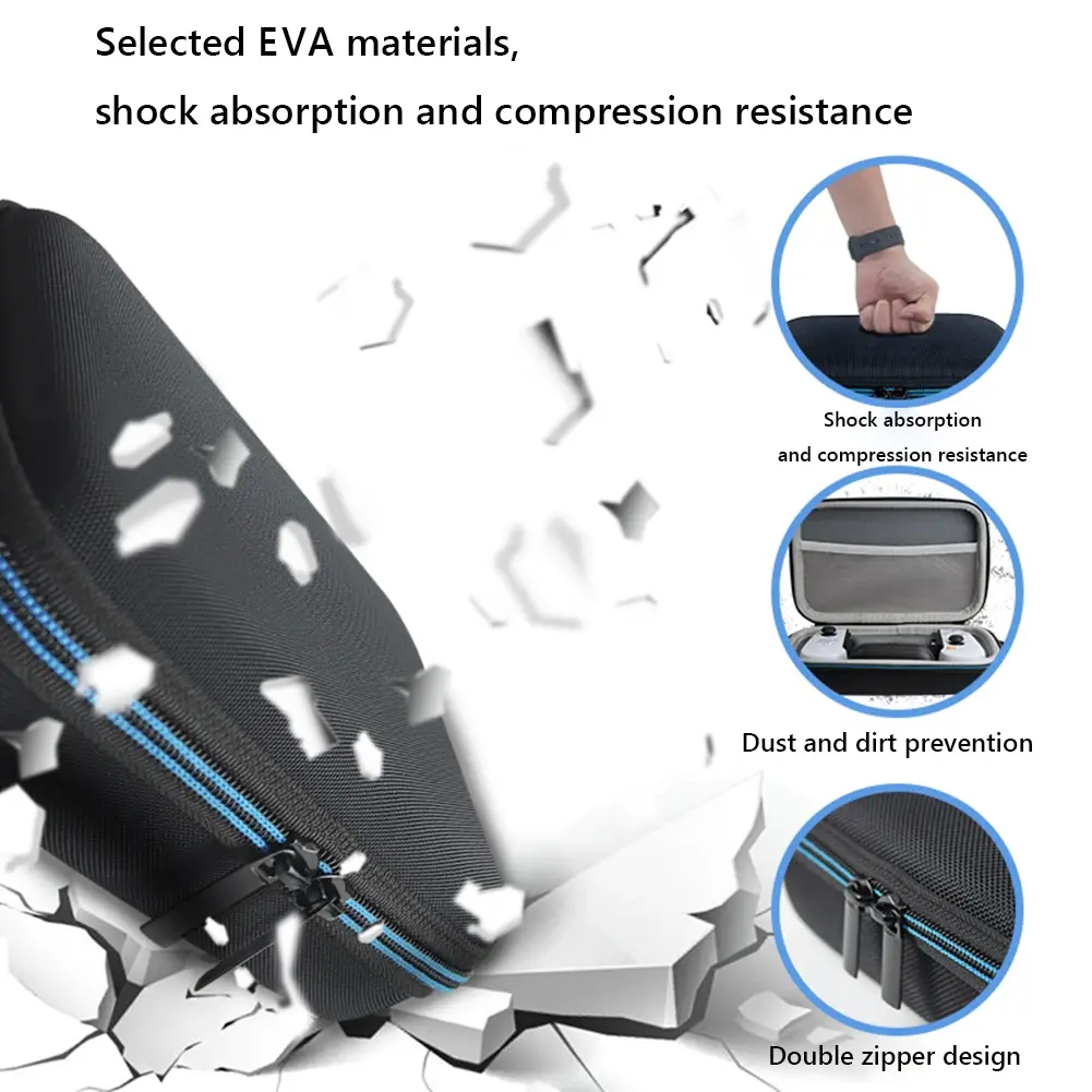 Portable Case Bag for Backbone One EVA Hard Carry Storage Bag Dustproof Scratchproof for iPhone/iPad/PC MFI Game Console
