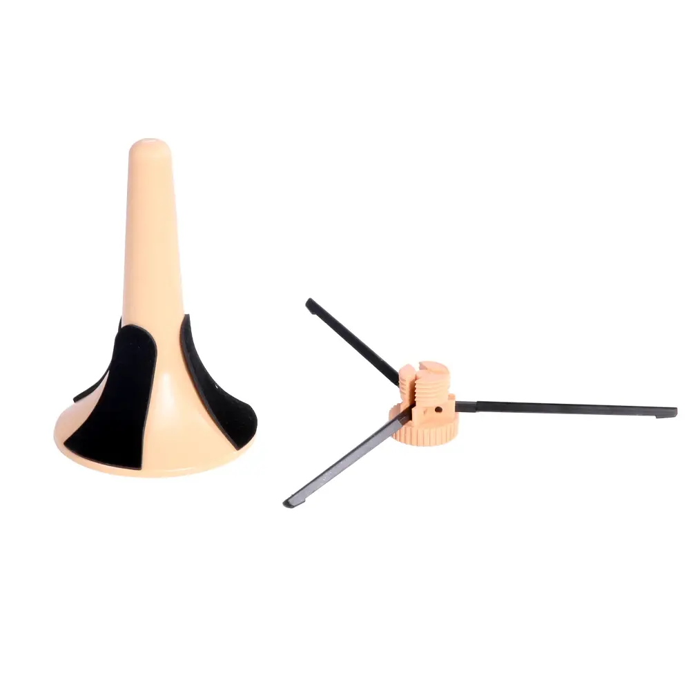 Trumpet Tripod Holder Foldable Stand Portable Trumpet Holder Metal Brass Leg Instrument Accessories Musical Rack Holder