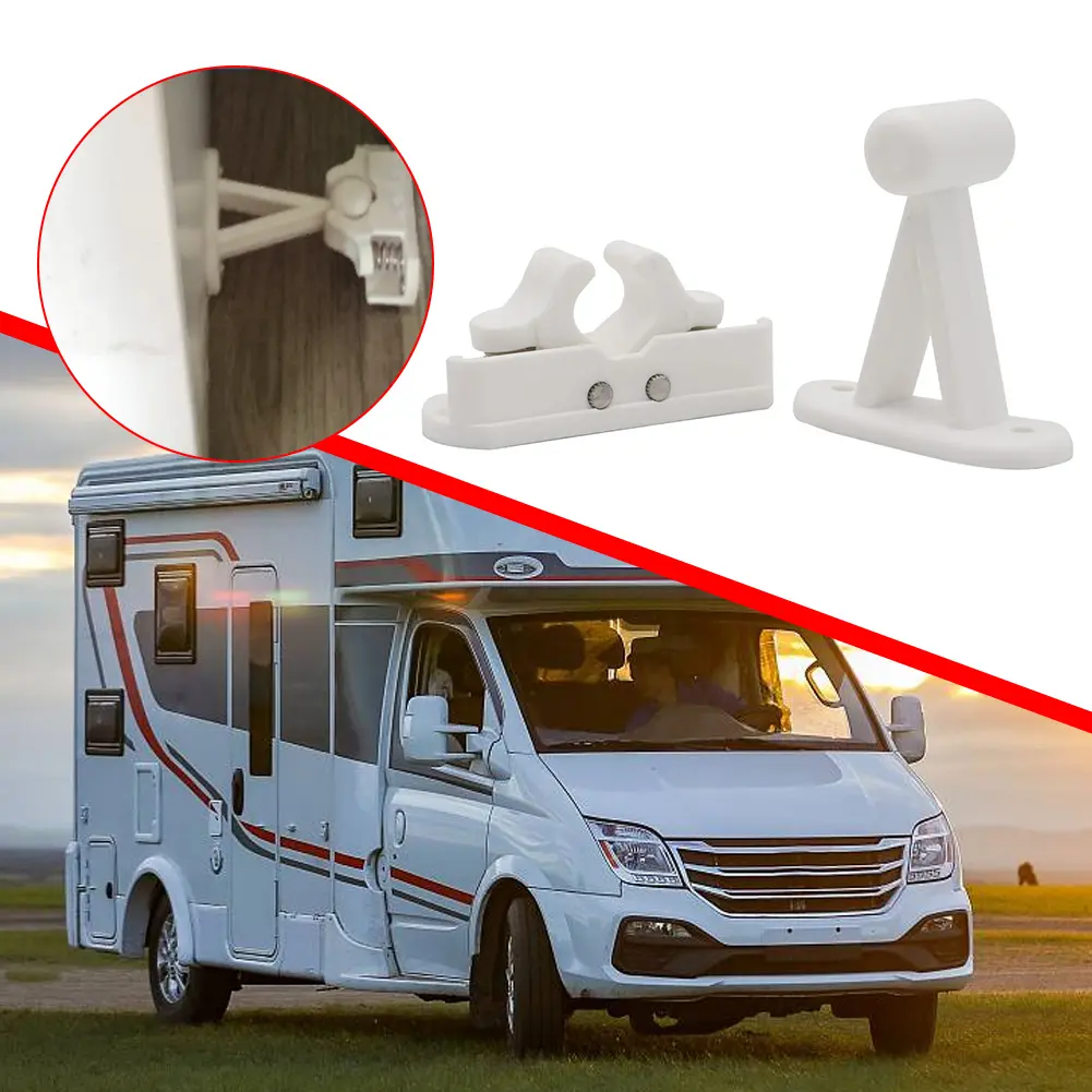 For Caravans Camper RV Motorhome Door Retainer Catch Nylon Door Stopper Door Locker Retainer Catch Door Retainer Stopper