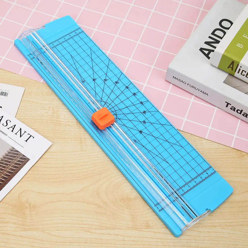 A4 Paper Photo Cutter Scrapbook Trimmer Machine Office Cutting Mat Blade for DIY