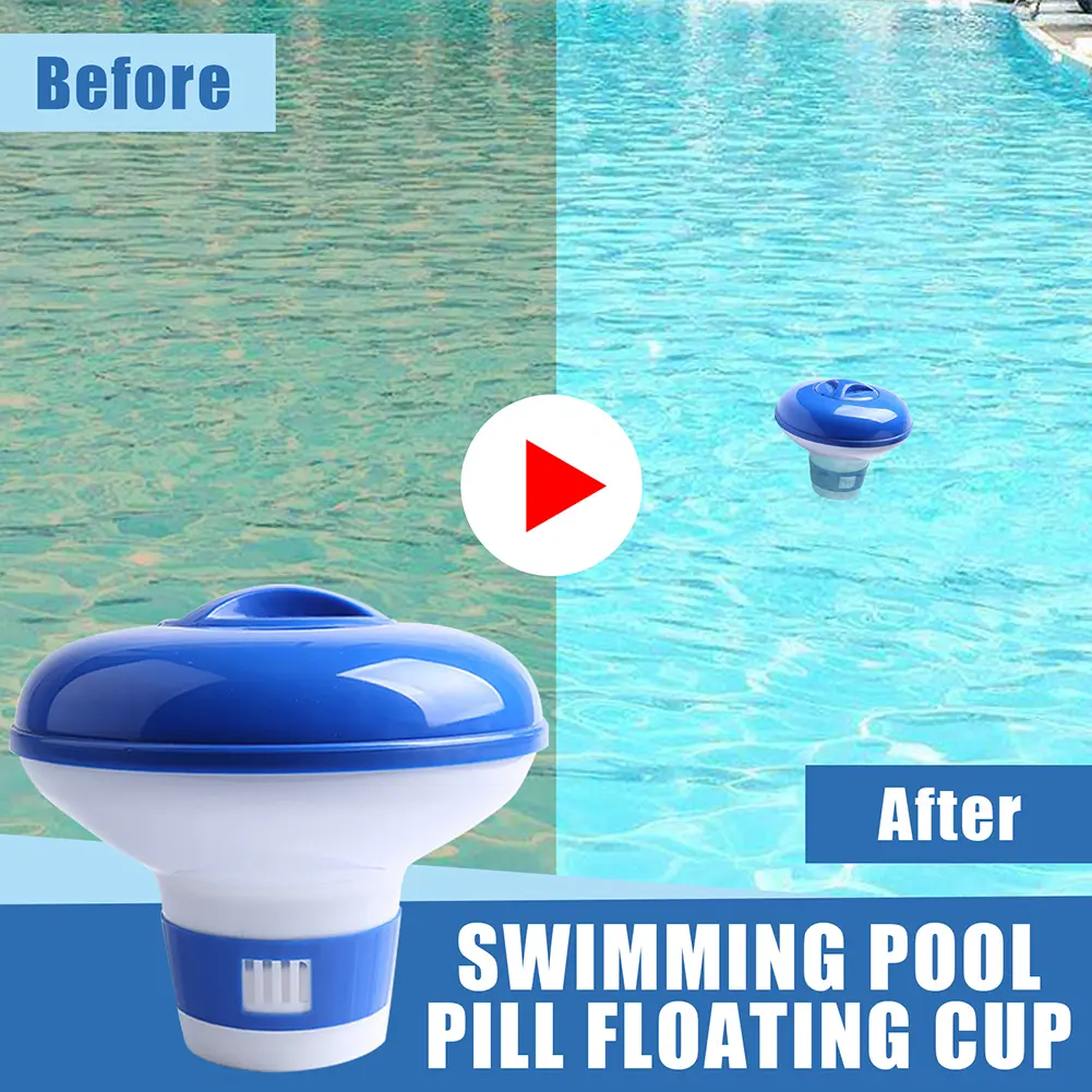Swimming Pool Floating Chlorine Dispenser Disinfection Automatic Applicator Pump Spa Swimming Pool Accessories
