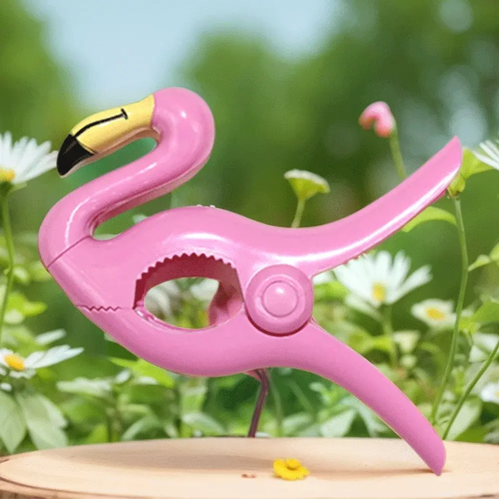 Cute Plastic Beach Towels Clips Animal Decorative Clothes Pegs Pins Cute Animal Beach Towel Clamp for Sun Lounger Beach Sunbed