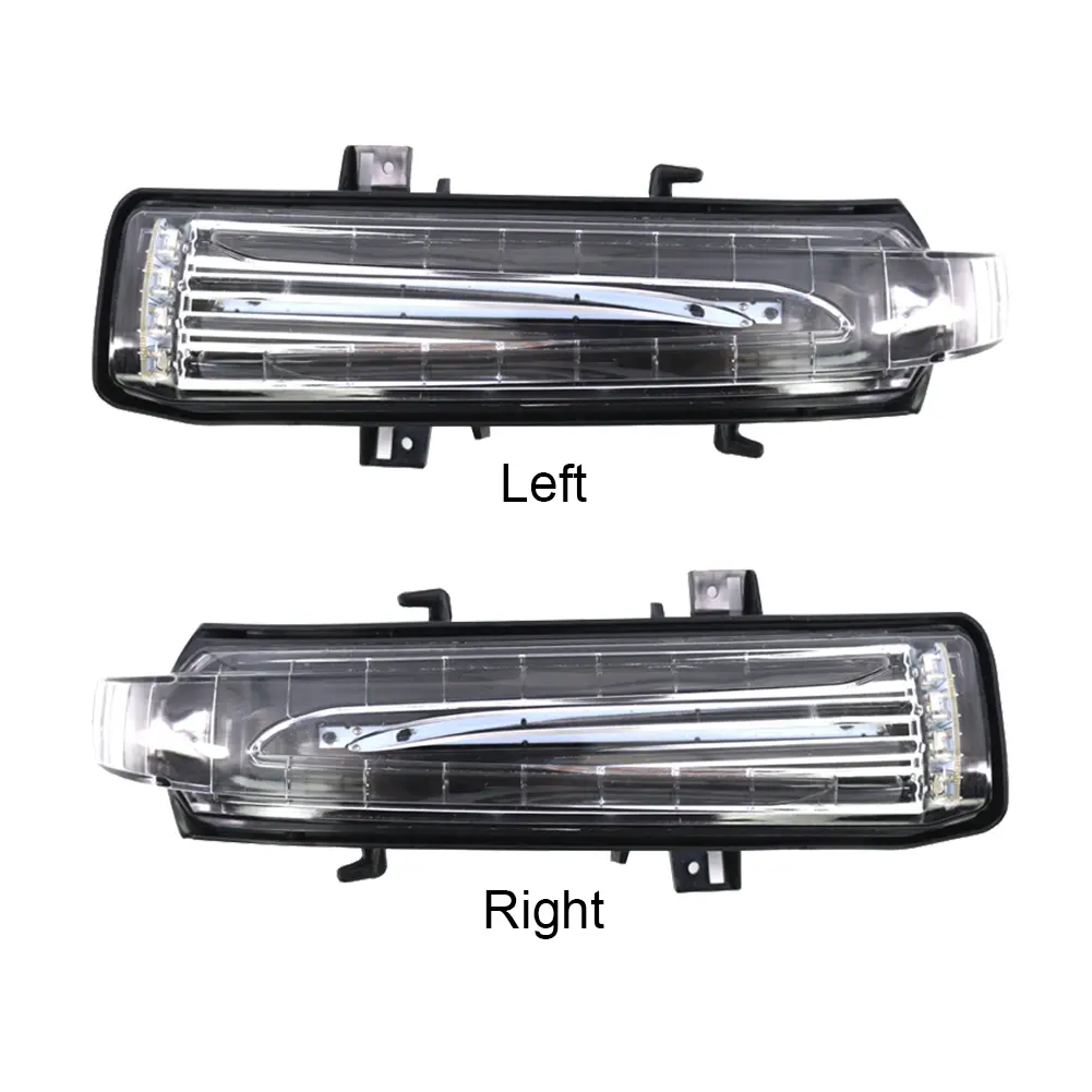 Side Mirror Flashing Light Left/Right Dynamic Side Marker Turn Signal Light Plug and Play for Mercedes BENZ CLS-Class W219 09-11