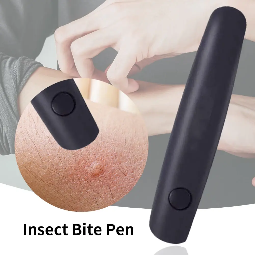Electronic Mosquito Bite Pen Anti-Itch Pen Anti-itch Stick Physical Itch Stop Pen Relief Burning Pain & Swelling for Summer