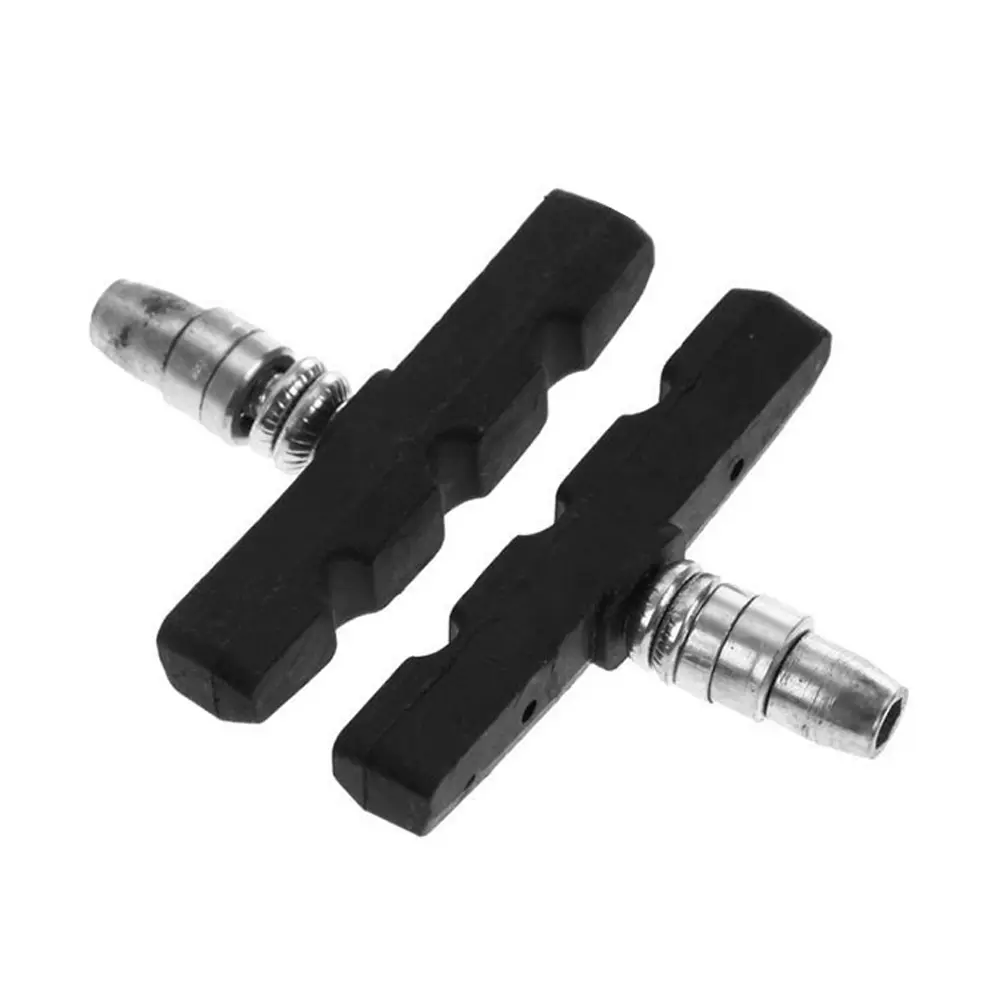 1-10PCS Mountain Road Bike Brake Blocks Rubber Bicycle V-brake Shoes Pads Cycling Parts