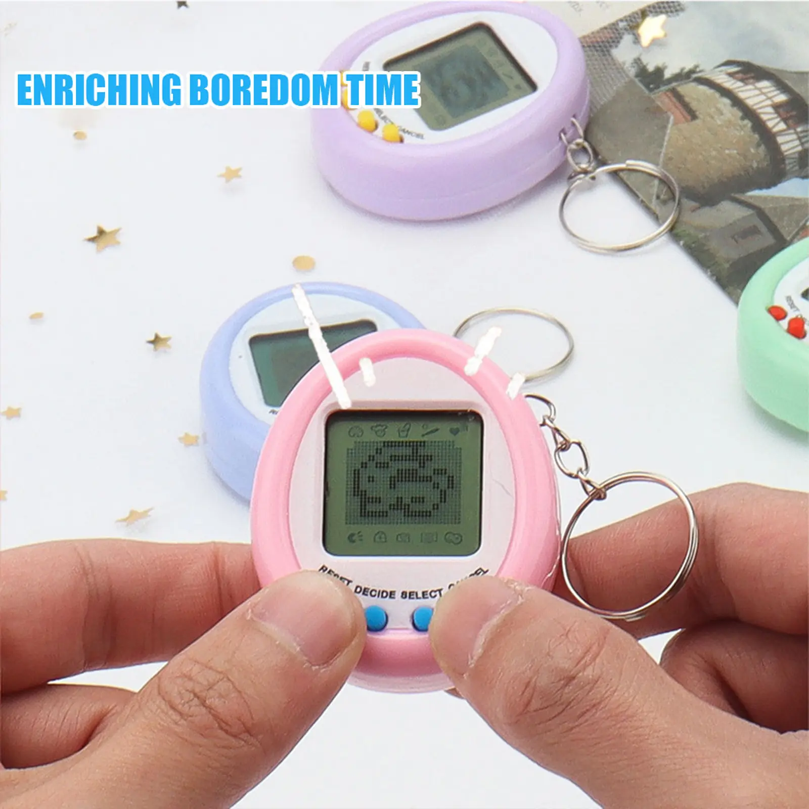 2018 Hot Tamagotchies Electronic Pets Toys 90S Nostalgic 49 Pets in One Virtual Cyber Pet Toy Funny Tamagochi