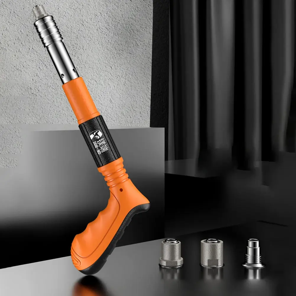 Mini Handheld Powerful Metal Processing Pulling Concrete Nail Gun Steel Rivet Tool Concrete Wall Anchor Line Slotting Device