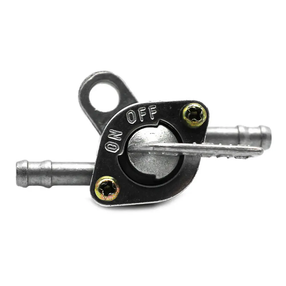 Inline Fuel Tank Tap Valve Petcock On-Off Switch Gas Fuel Tap Switch for Motorbike Mini Auto Dirt Bike