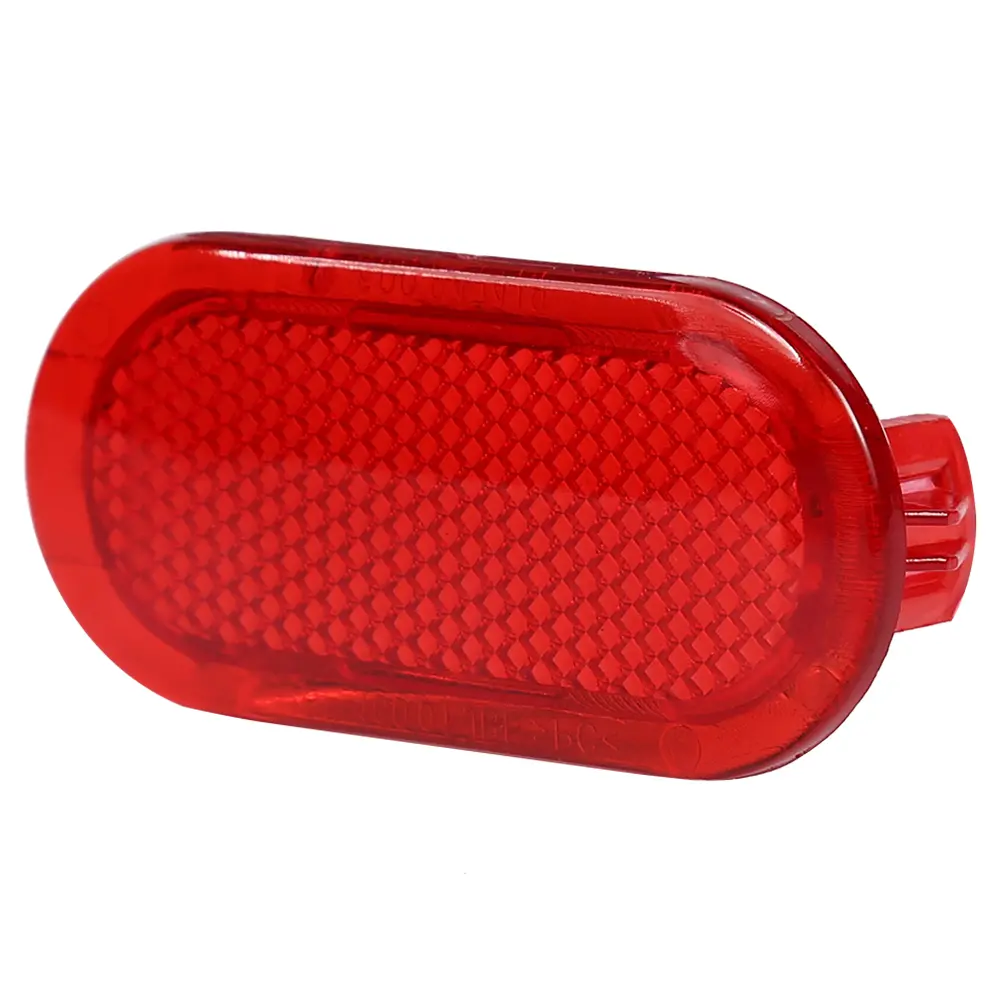 Red Car Interior Door Trim Panel Reflector 6Q0947419 for Beetle Caddy Touran Plastic 70x30 mm Fit for VW Polo 2002-2010