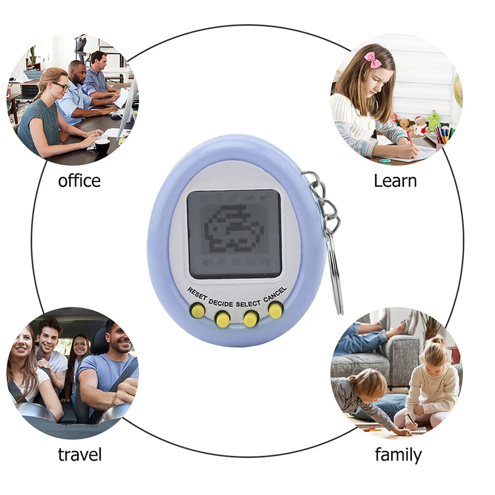 2018 Hot Tamagotchies Electronic Pets Toys 90S Nostalgic 49 Pets in One Virtual Cyber Pet Toy Funny Tamagochi