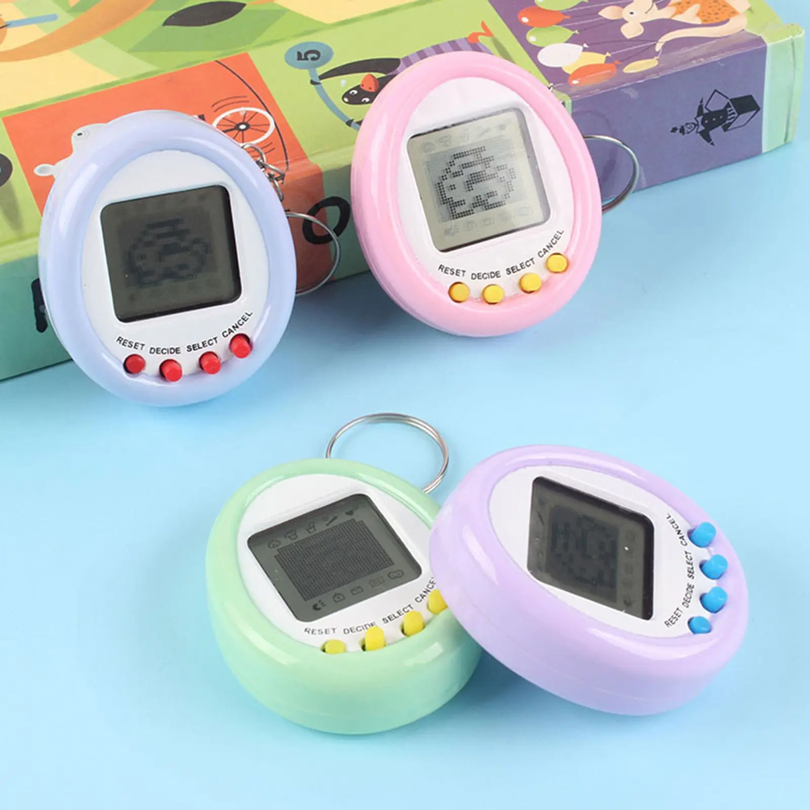 2018 Hot Tamagotchies Electronic Pets Toys 90S Nostalgic 49 Pets in One Virtual Cyber Pet Toy Funny Tamagochi