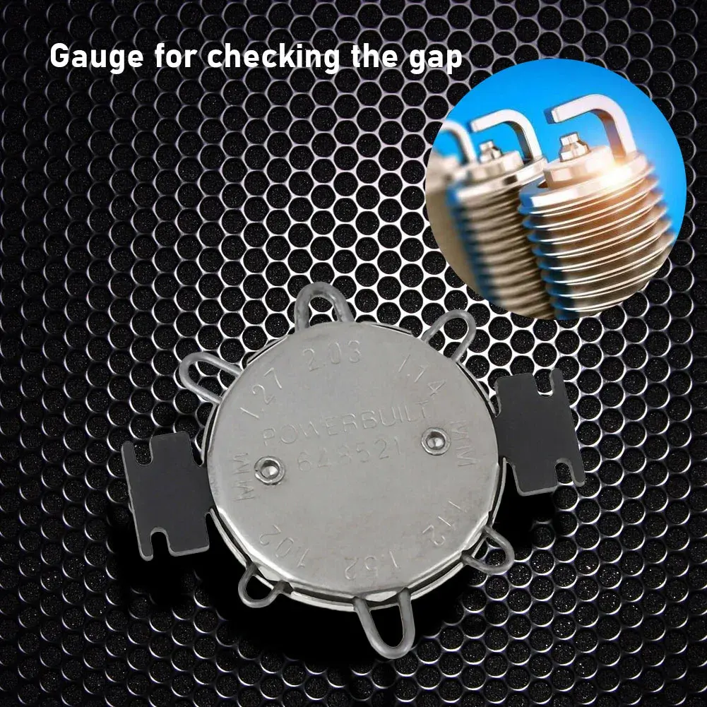 Spark Plug Gap Gauge Opener Measuring Adjustment Gapper Feeler Motorcycle Adjusting Spark Plug Gap Tool for Motorcycle