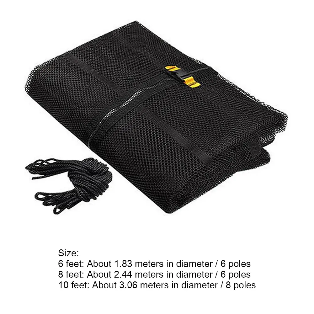 Trampoline Protective Net Kids Children Jumping Pad Safety Net Protection Guard Nylon Trampoline Net Anti-fall Safety Mesh Net