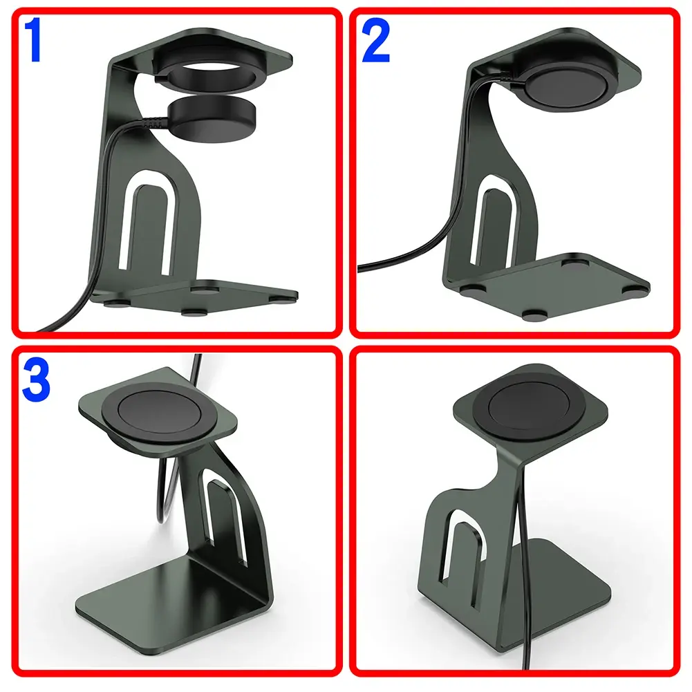 Charger Dock Stand for Samsung Galaxy Watch 6/Watch 6 Classic/watch5/watch5 pro Charge Base Mount Aluminum Alloy Charging Stand