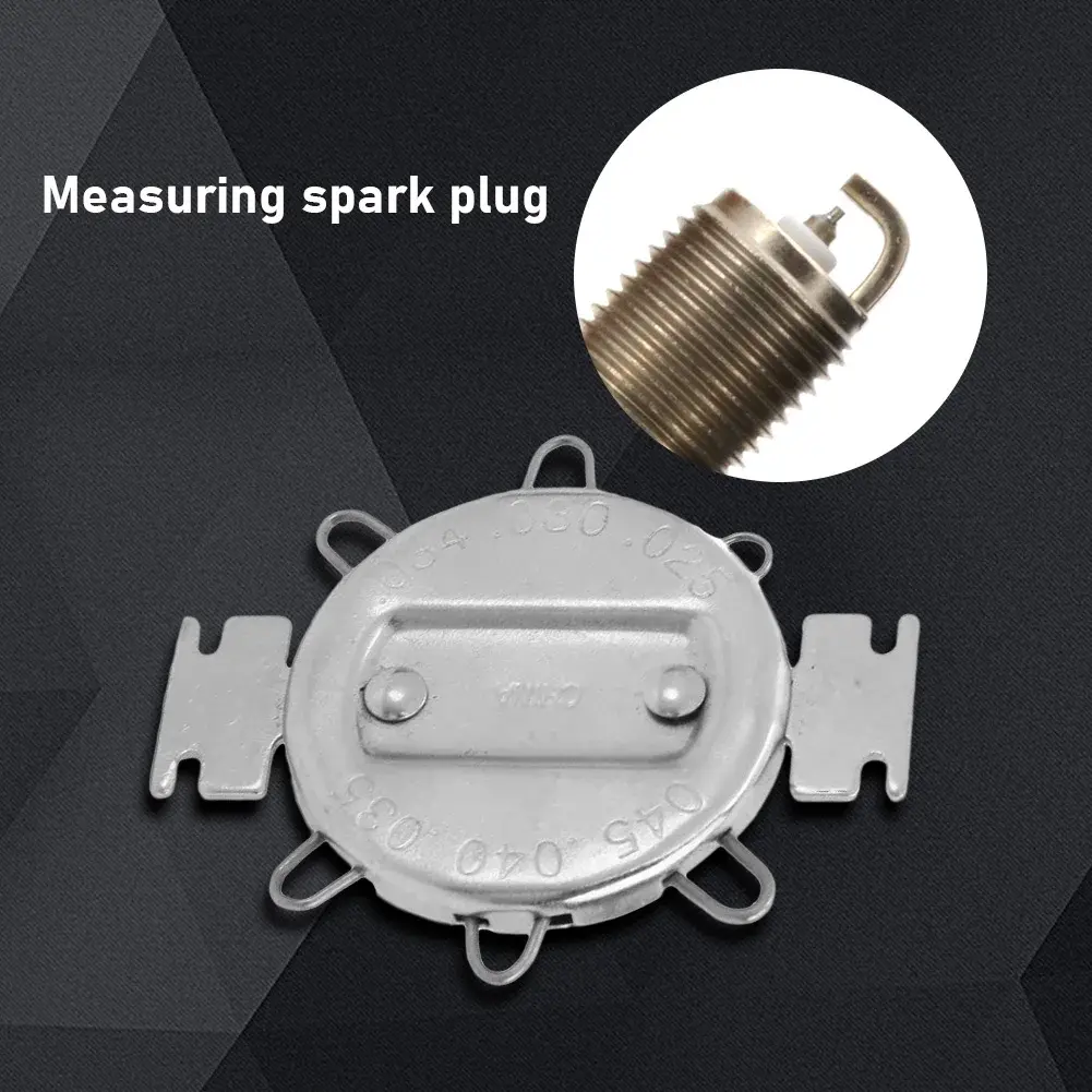 Spark Plug Gap Gauge Opener Measuring Adjustment Gapper Feeler Motorcycle Adjusting Spark Plug Gap Tool for Motorcycle