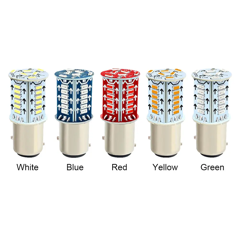 LED Brake Flash Bulb 12V Strobe LED Taillights Flashing Reverse Brake Parking Lamps Universal for Cars Trucks Motorcycles Trail