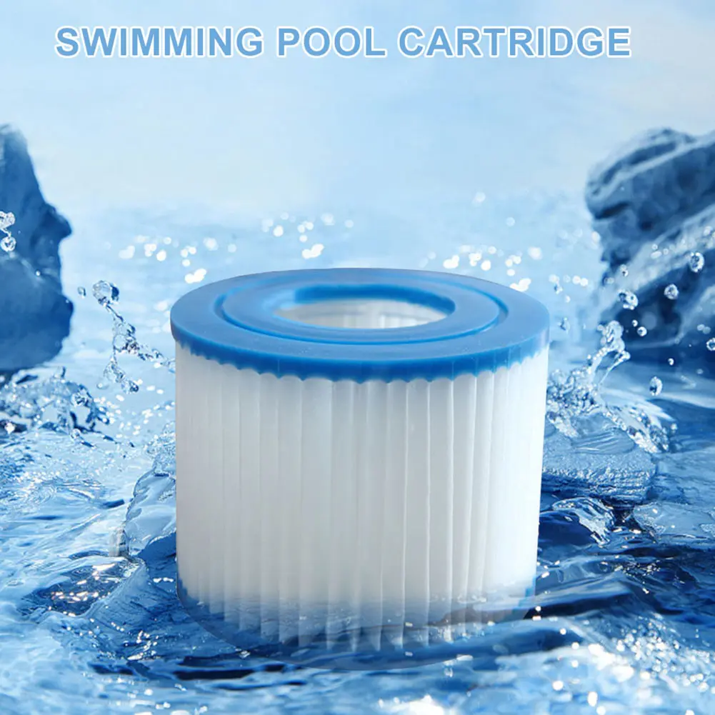 1-10Pcs Replacement Pool Filters VI Cartridge Hot Tub Filters VI Filter Cartridge Lay-Z-Spa-Miami Vegas Brush Pool Accessories