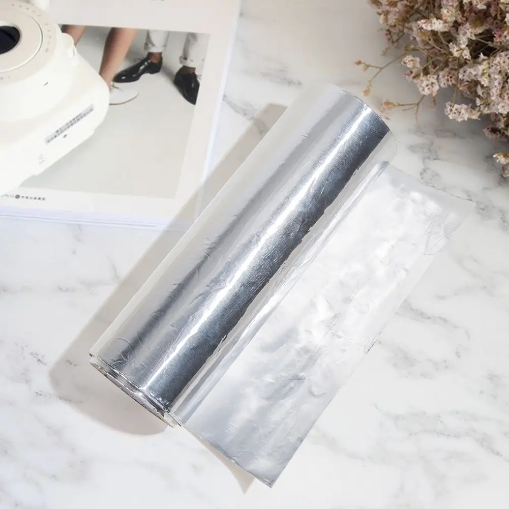 1 Roll Hair Mask Perm Paper Thicken 15cmx50m Tin Foil Nail Stickers Hairdressing Perm Foil for Salon Barber Shop