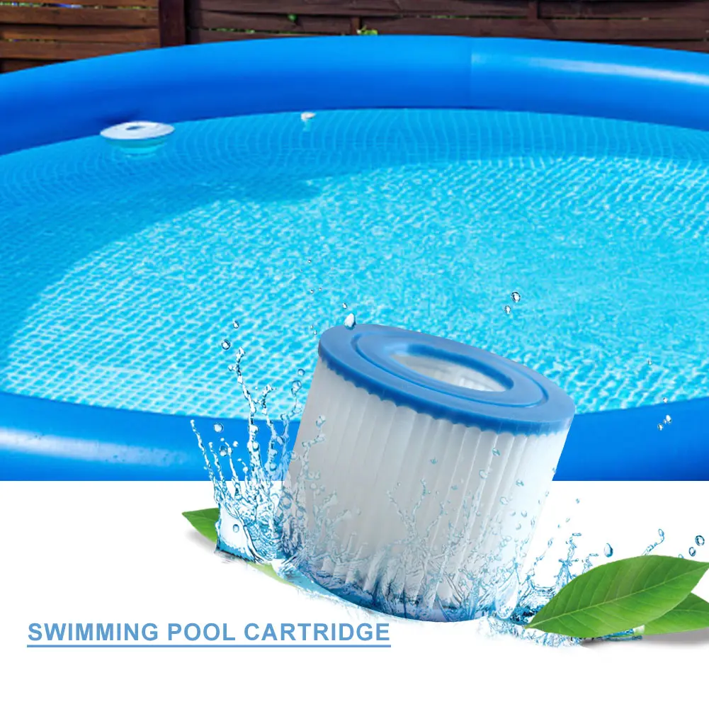 1-10Pcs Replacement Pool Filters VI Cartridge Hot Tub Filters VI Filter Cartridge Lay-Z-Spa-Miami Vegas Brush Pool Accessories